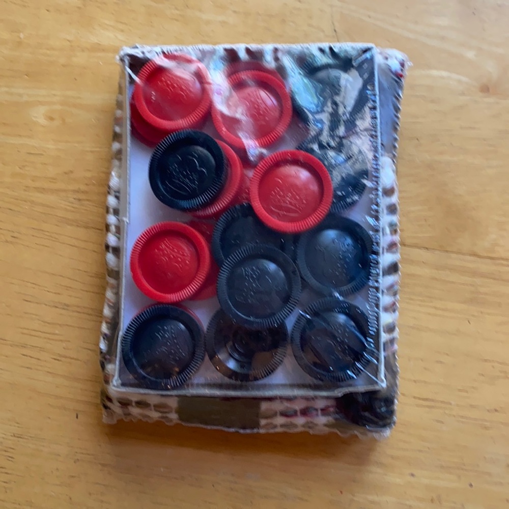 Checker Rug Game mini travel new